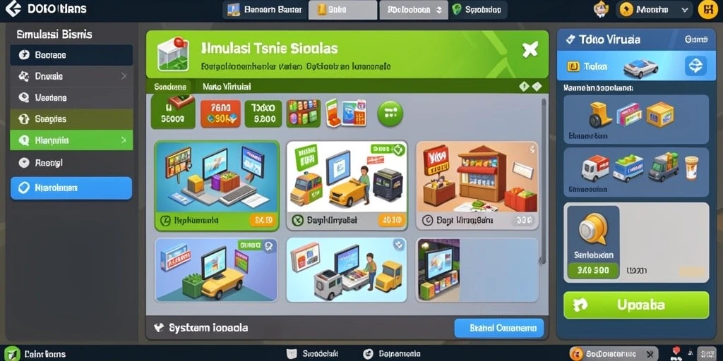 Grafis yang menawan dan detail yang kaya.