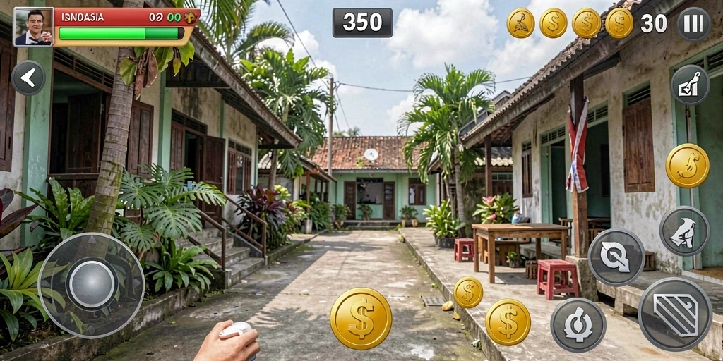 Sistem reward yang memotivasi pemain untuk terus bermain.
