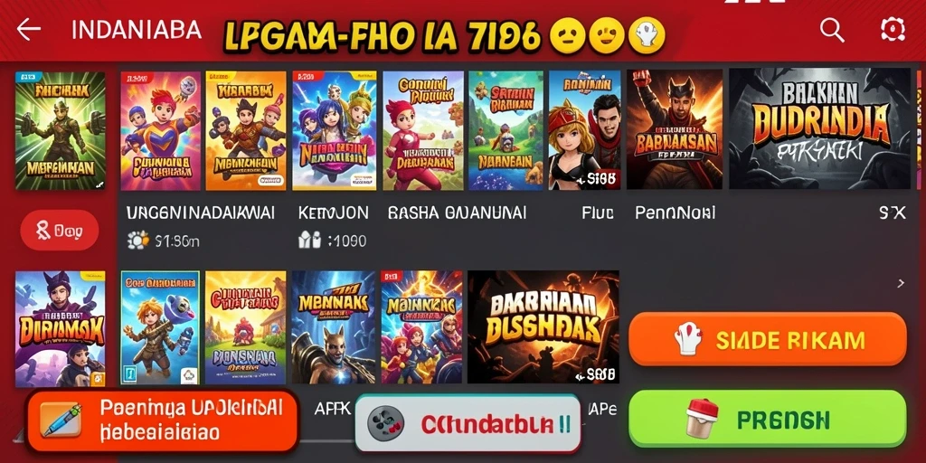 Visual yang menakjubkan dan penuh warna.