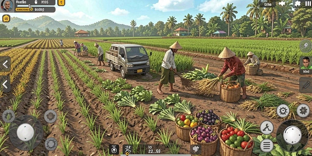 Tangkapan layar aksi seru dalam petualangan RAJACUAN.