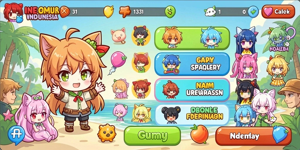 Kompetisi seru dengan pemain dari seluruh dunia.