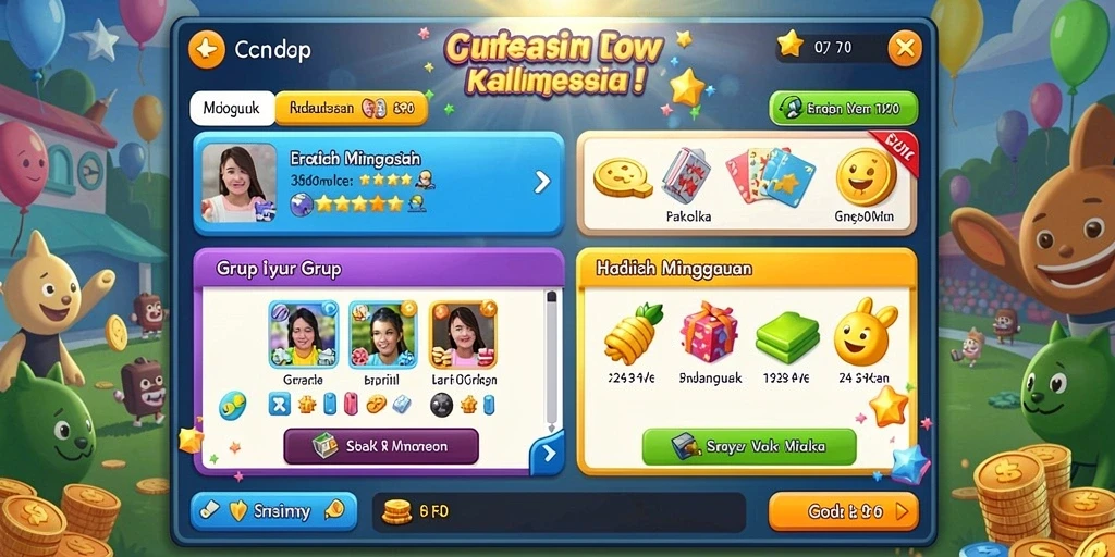 Mode permainan yang inovatif dan menarik.