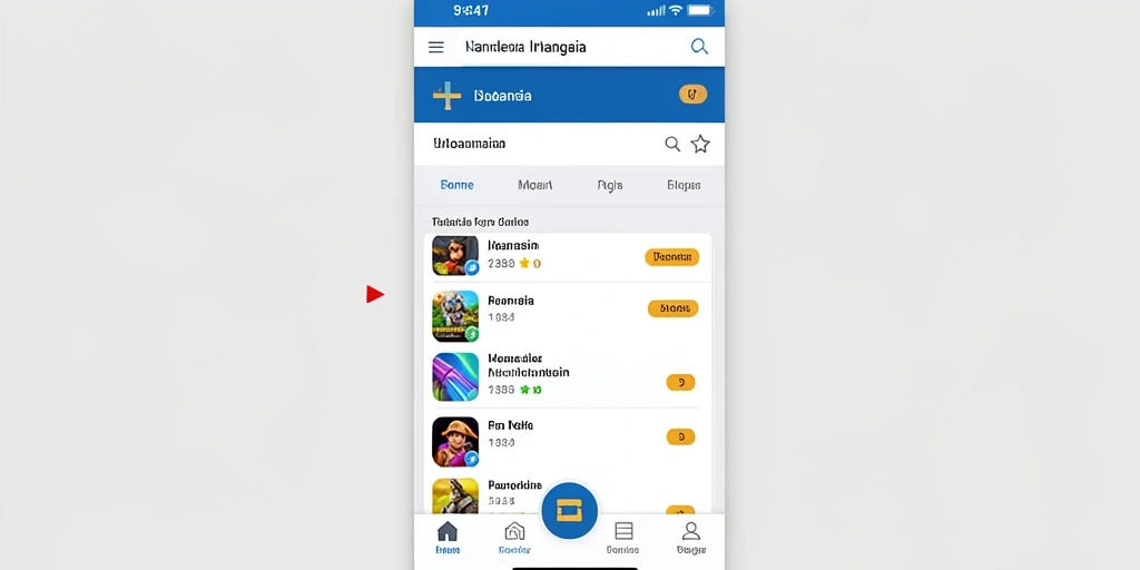 Screenshot menggambarkan fitur turnamen dengan hadiah menarik.