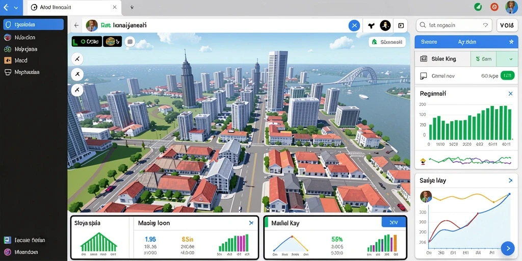 Screenshot menunjukkan grafis menakjubkan dan desain level.